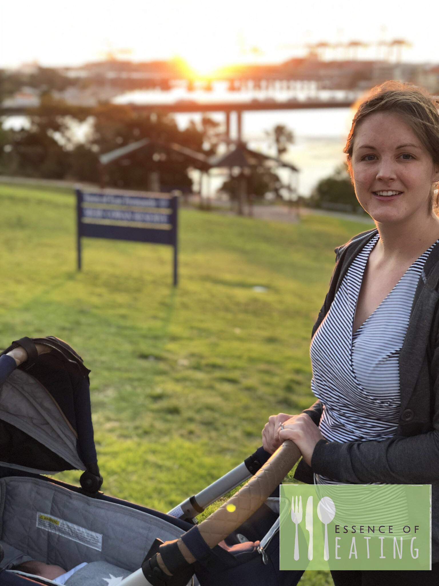 Juggling a young baby with a balanced diet